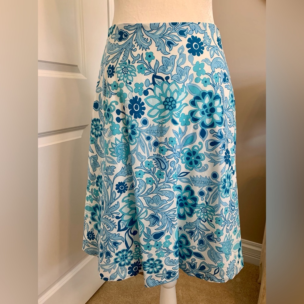 Women’s GAP sz 8 blue/white skirt